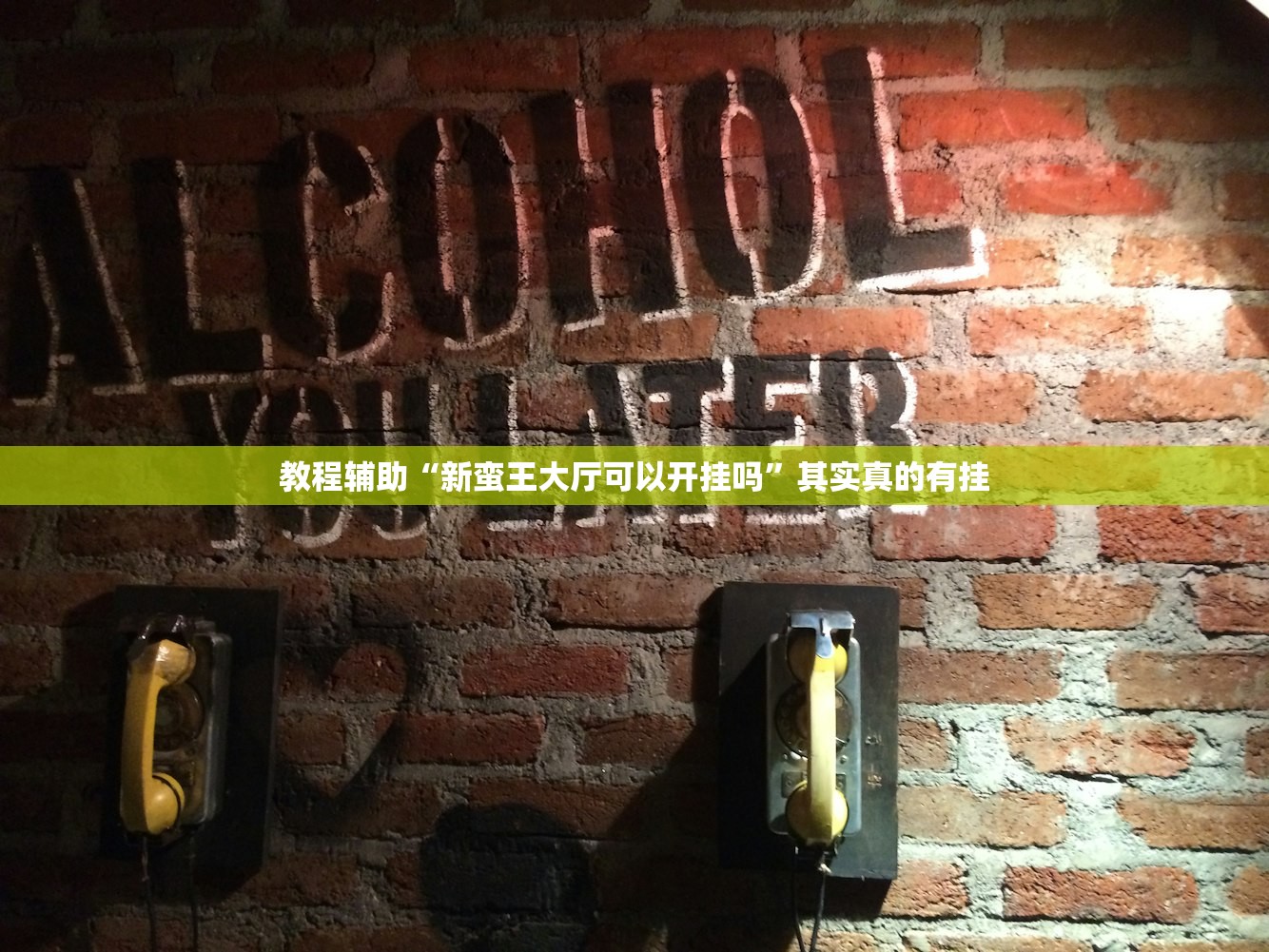 教程辅助“新蛮王大厅可以开挂吗	”其实真的有挂