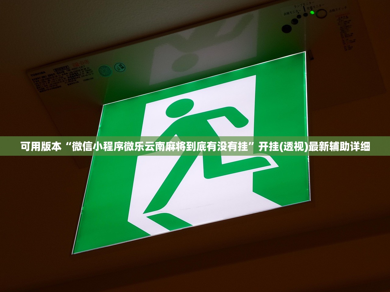 可用版本“微信小程序微乐云南麻将到底有没有挂”开挂(透视)最新辅助详细